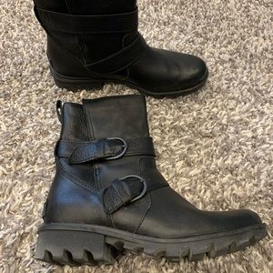 Leather Boots Women